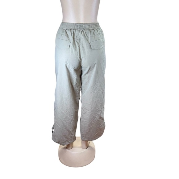 Blue and Gray Color-Blocked Track Pants with Relaxed Fit - Picture 3 of 8